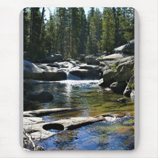 Mousepad Rio Tuolumne nos Prados de Tuolumne, Yosemite, CA (Frente)