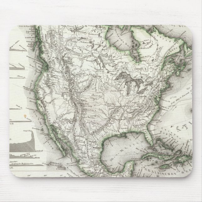 Mousepad Rios e Montanhas Norte-Americanas (Frente)