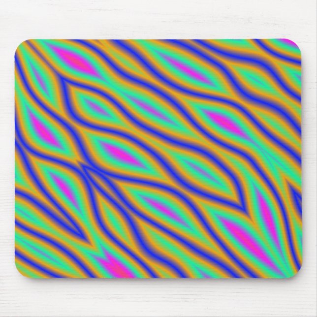 Mousepad Ripples Coloridas (Frente)