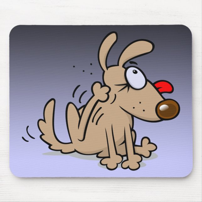 Mousepad Riscando o cão (Frente)