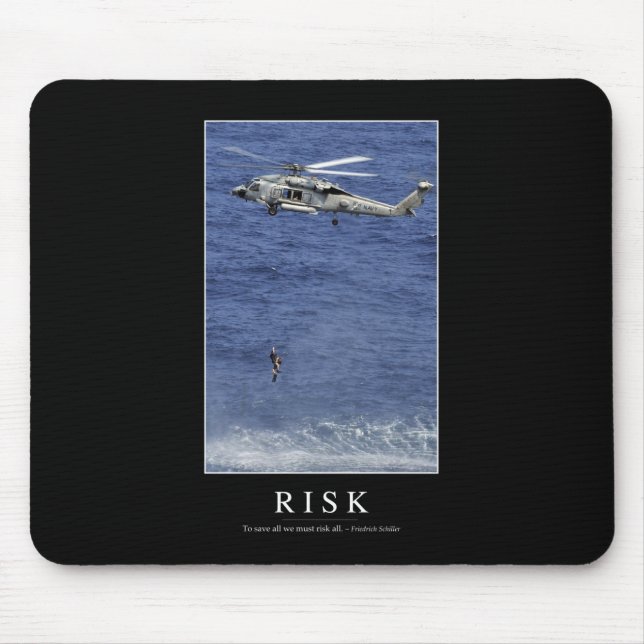 Mousepad Risco: Cotação 1 Inspiracional (Frente)