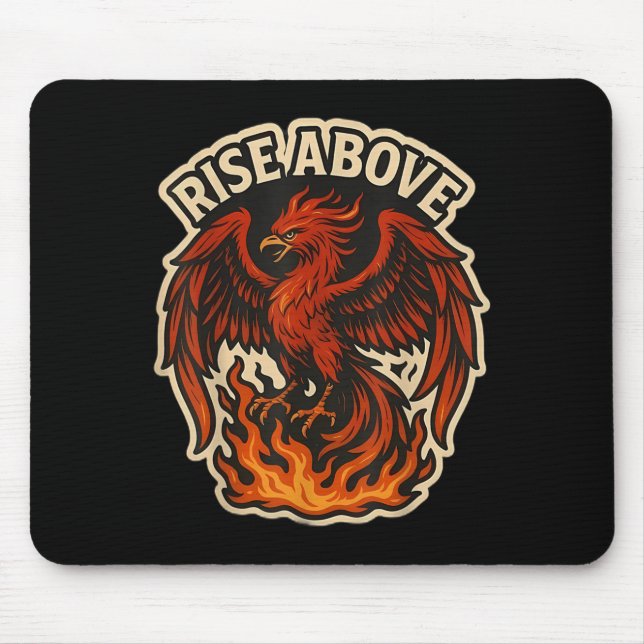 Mousepad Rise Above Pcute Ss Cute Ssnix Rising From Ashes F (Frente)