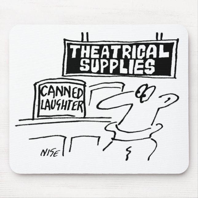 Mousepad Riso Engarrafado Vendido em Fornecedor Teatral (Frente)