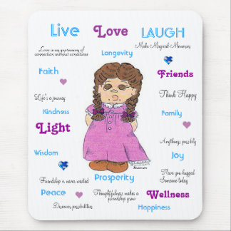 Mousepad Riso vivo do amor