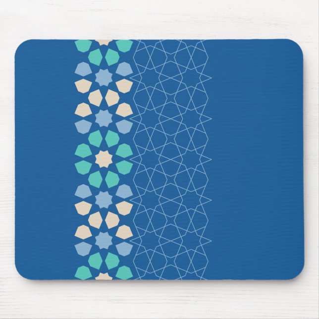 Mousepad Ritmo de Tranquilidade Turquesa (Frente)