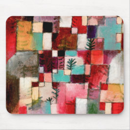 Mousepad Ritmos verde-vermelho e amarelo-violeta Paul Klee