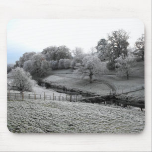 Mousepad River Valley, uma manhã gelada