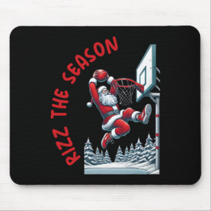 Mousepad Rizz A Temporada Papai Noel Esqueleto Meninos Dive