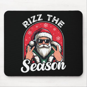 Mousepad Rizz A Temporada Piada Divertida Papai Noel Rizzma