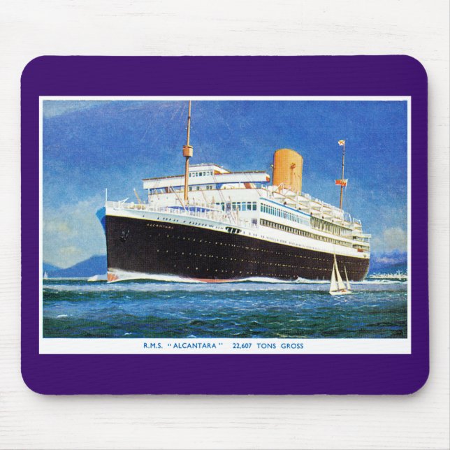 Mousepad RMS Alcantara (Frente)