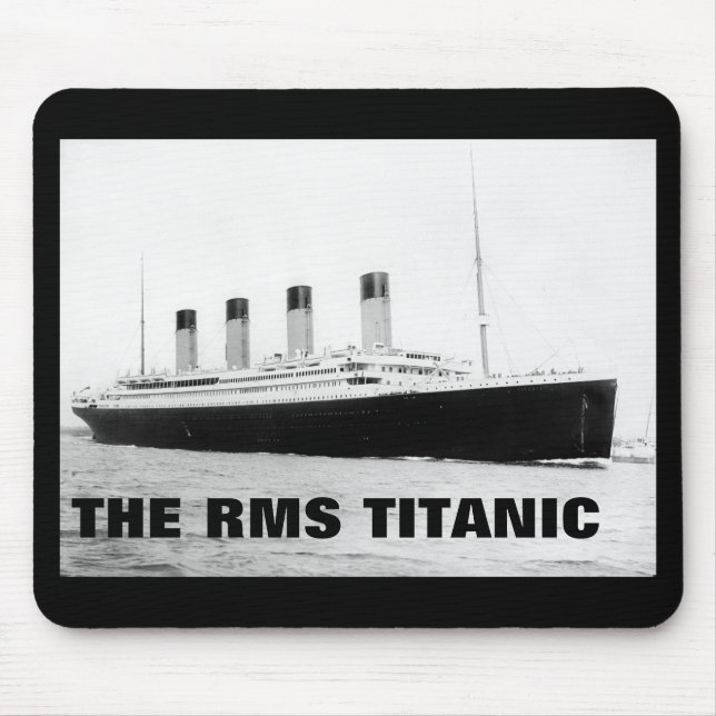 Mousepad RMS Titanic Passenger Liner (Frente)