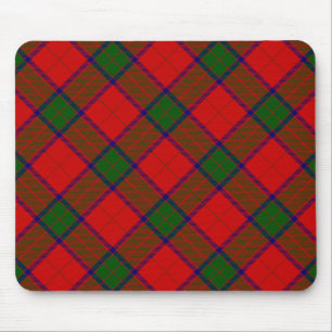 Mousepad Robertson tartan xadrez verde vermelha
