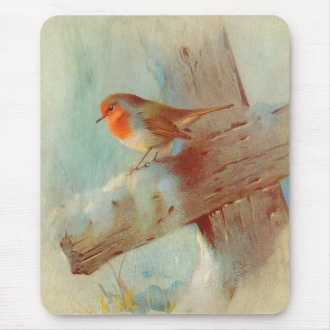 Mousepad Robin Rebreast (Frente)