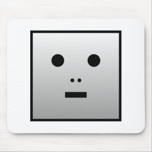 Mousepad Robô anônimo