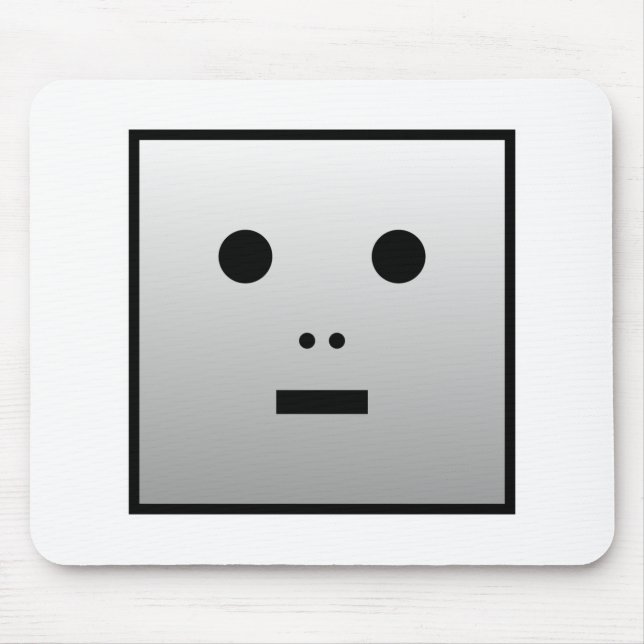 Mousepad Robô anônimo (Frente)