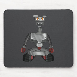 mousepad robô cartoon zangado