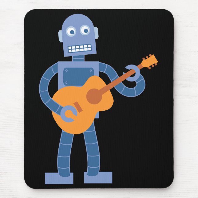 Mousepad Robô da guitarra (Frente)