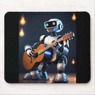 Mousepad Robô Rocking com Pad de Mouse de Violão