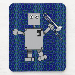 Mousepad Robô Trombone