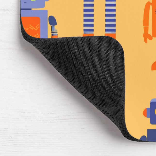 Mousepad Robô único e divertido (Canto)