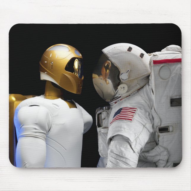 Mousepad Robonaut 2, um astronauta humanoide destreza 3 (Frente)