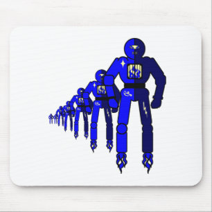 Mousepad Robôs de Fibonacci