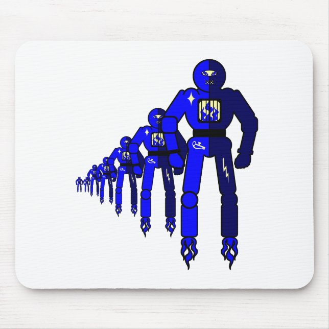 Mousepad Robôs Fibonacci (Frente)
