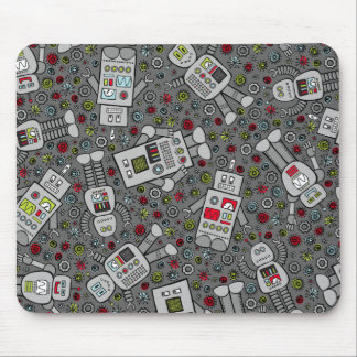 Mousepad Robôs Retro