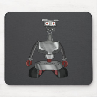 mousepad robot de desenho animado