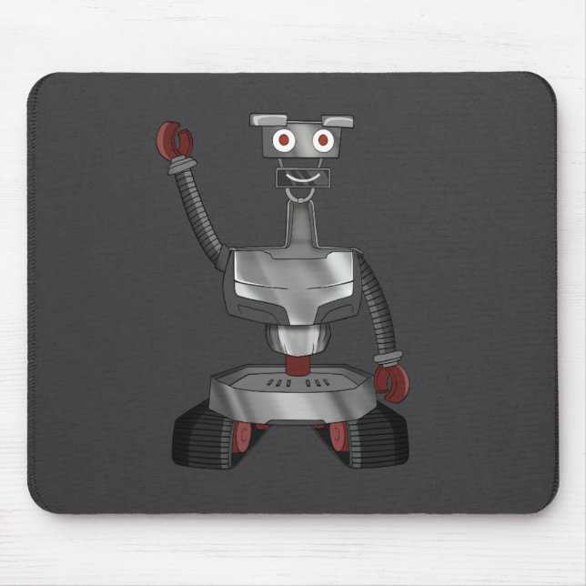 mousepad robot de desenho animado (Frente)