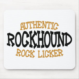 Mousepad Rocha autêntica Licker de Rockhound