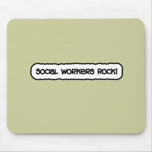 Mousepad Rocha dos assistentes sociais!