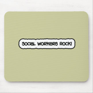 Mousepad Rocha dos assistentes sociais!