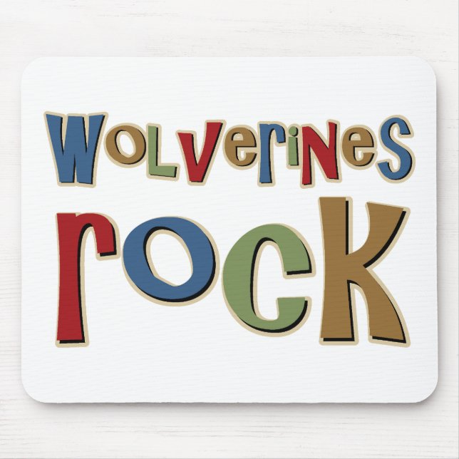 Mousepad Rocha dos Wolverines (Frente)