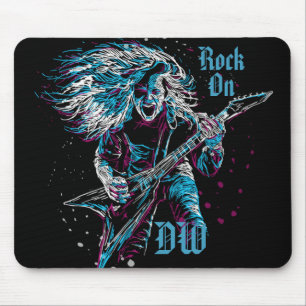 Mousepad Rocha Monogrammed no metal pesado