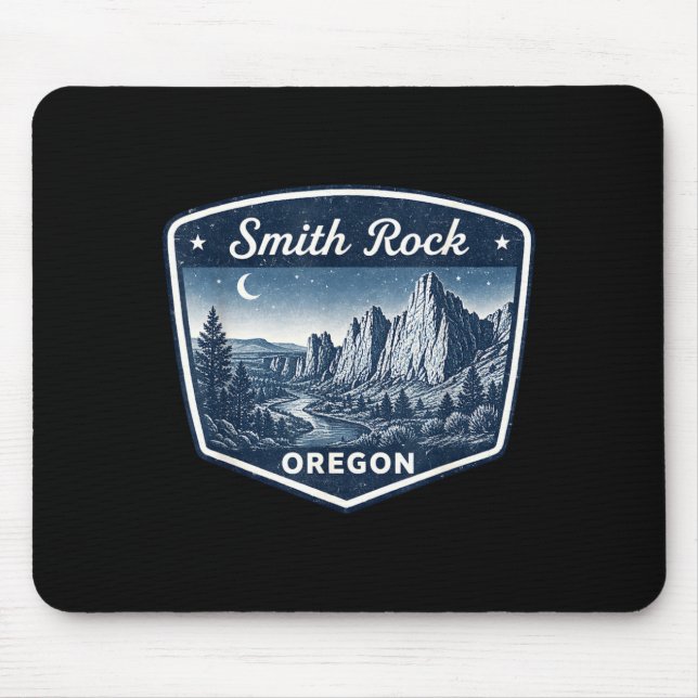 Mousepad rocha smith oregon caminhada escalada ao ar livre (Frente)