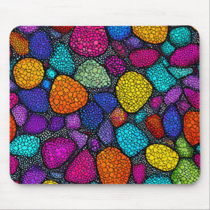Mousepad Rochas coloridas abstratas