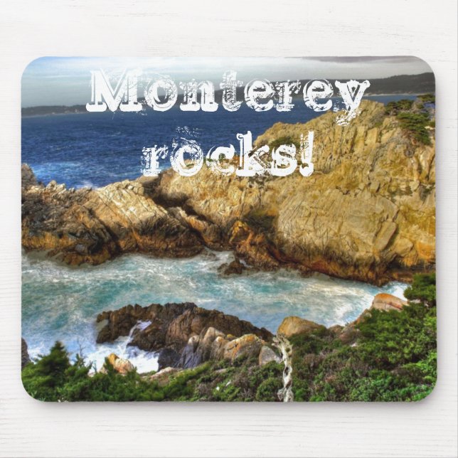 Mousepad Rochas de Monterey! (Frente)