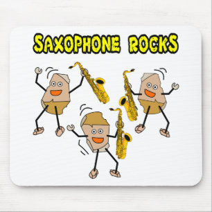 Mousepad Rochas Saxofônicas