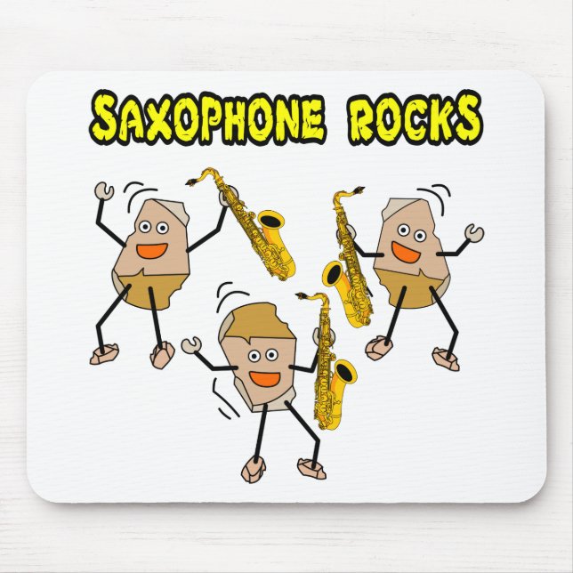 Mousepad Rochas Saxofônicas (Frente)