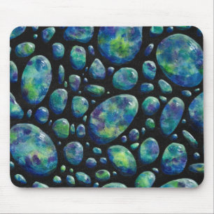 Mousepad Rochas Turquesas no Espaço Arte Original