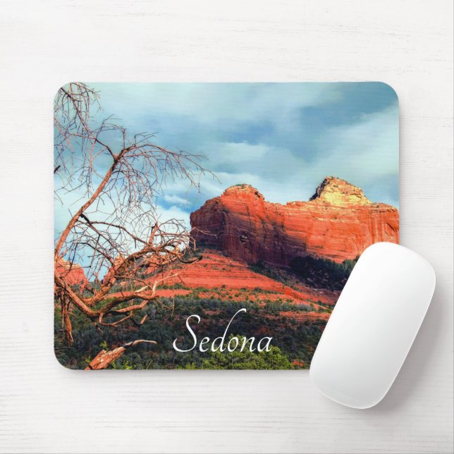 Mousepad Rochas Vermelhas Cênicas de Sedona (Com mouse)