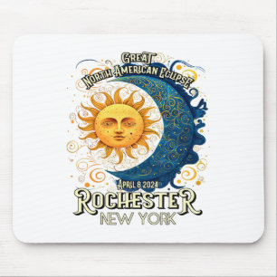 Mousepad Rochester New York 2024 Total Solar Eclipse abril