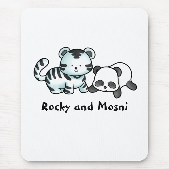 Mousepad Rochoso e Mosni (Frente)