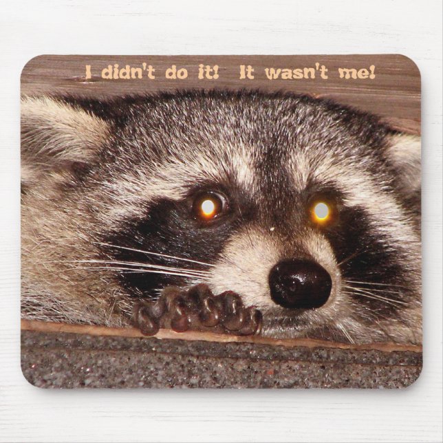 Mousepad Rochoso, eu não o fiz!  Não era mim! (Frente)