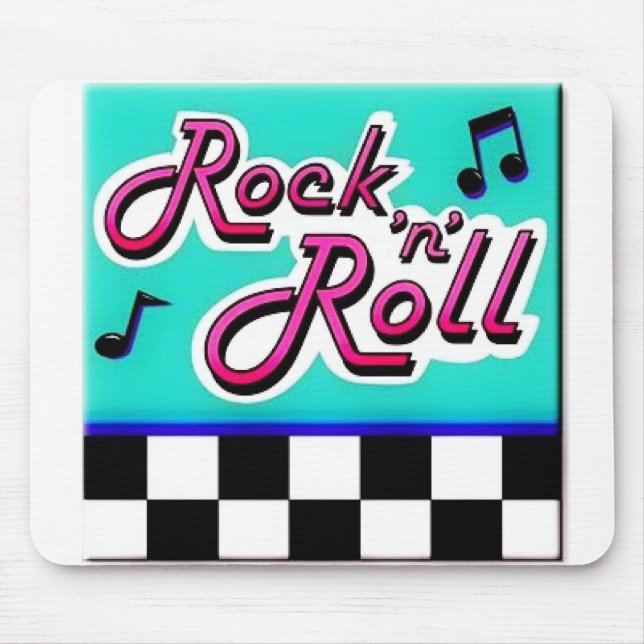 Mousepad Rock "n" Roll (Frente)