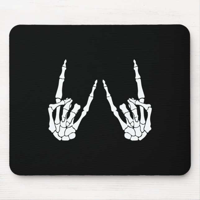 Mousepad Rock On Banda Halloween Costume Rock And Roll Men  (Frente)