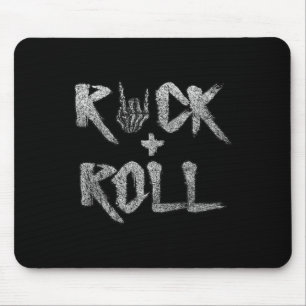 Mousepad Rock On Banda Para As Mulheres Rock And Rols Para