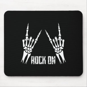 Mousepad Rock On Banda Para As Mulheres Rock And Rols Para 