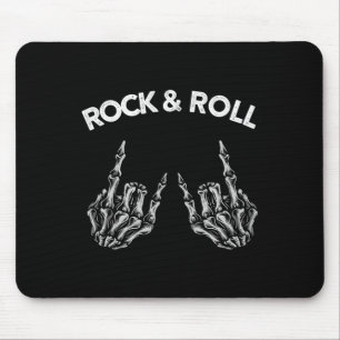 Mousepad Rock On Banda Para As Mulheres Rock And Rols Para
